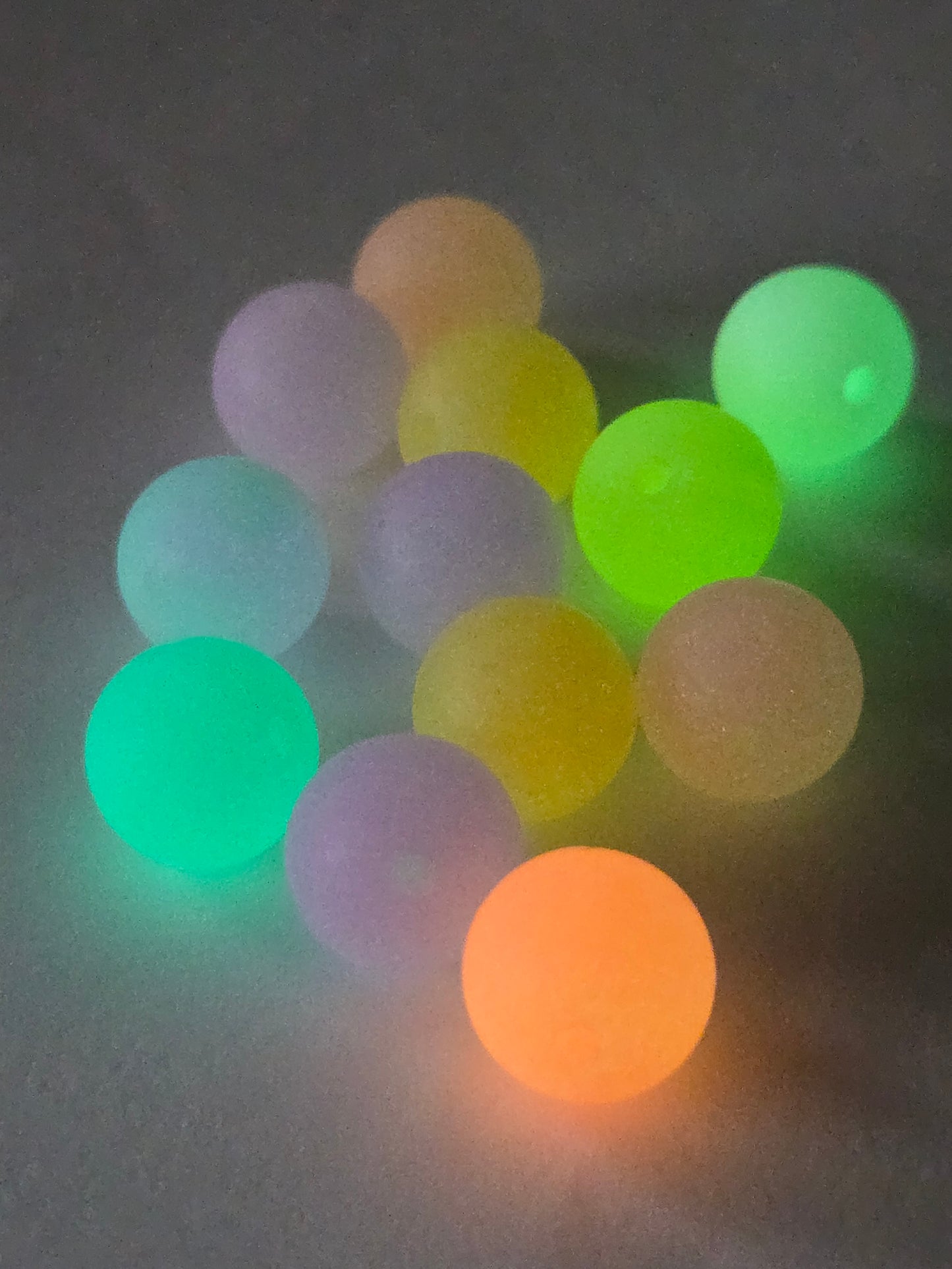 Luminous Silicone Beads (15mm)