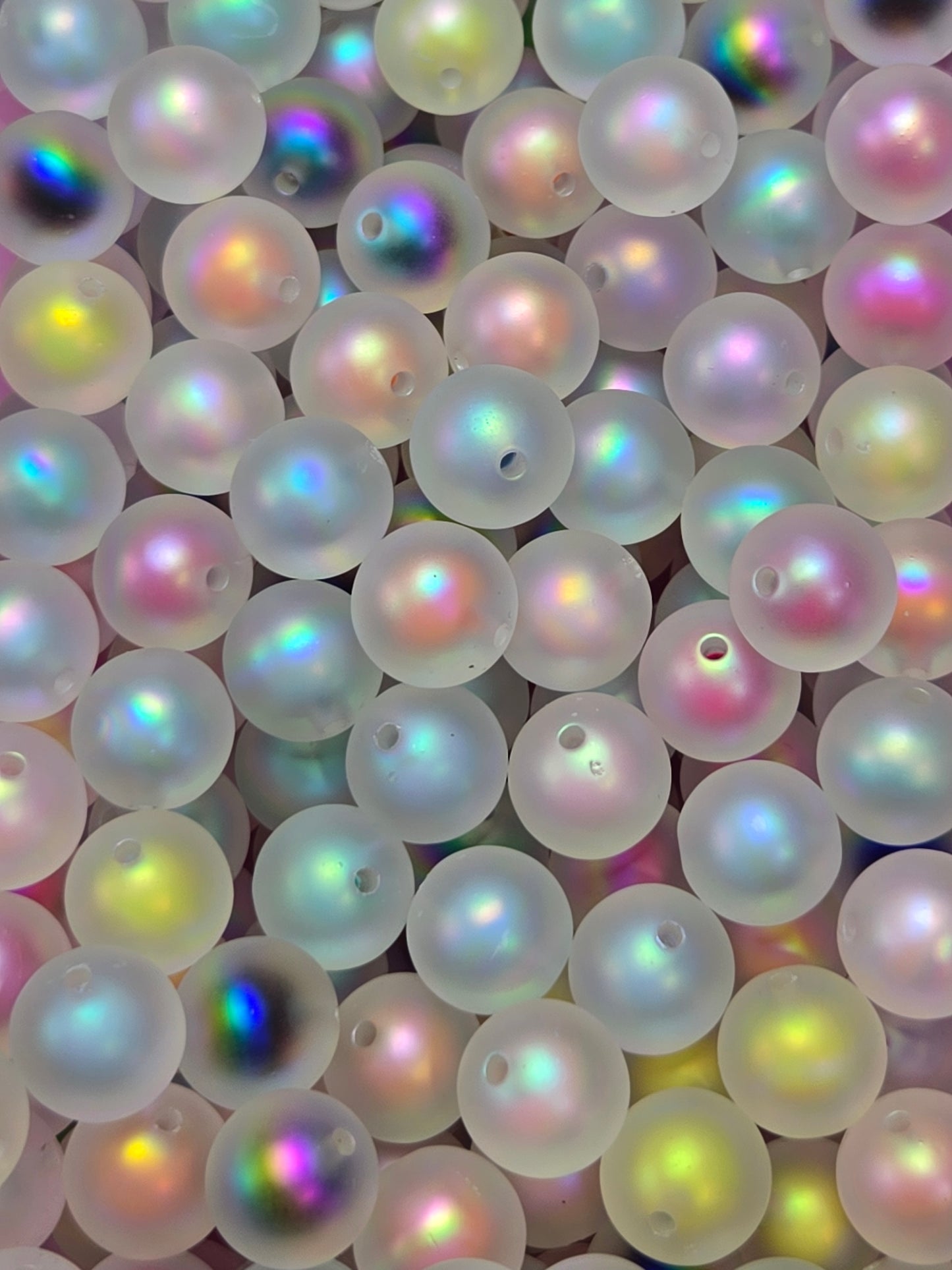 Double Layered Pearlized Beads