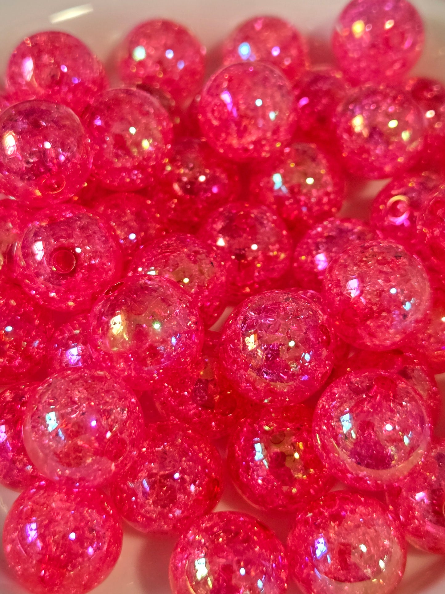 Hot Pink Crackle