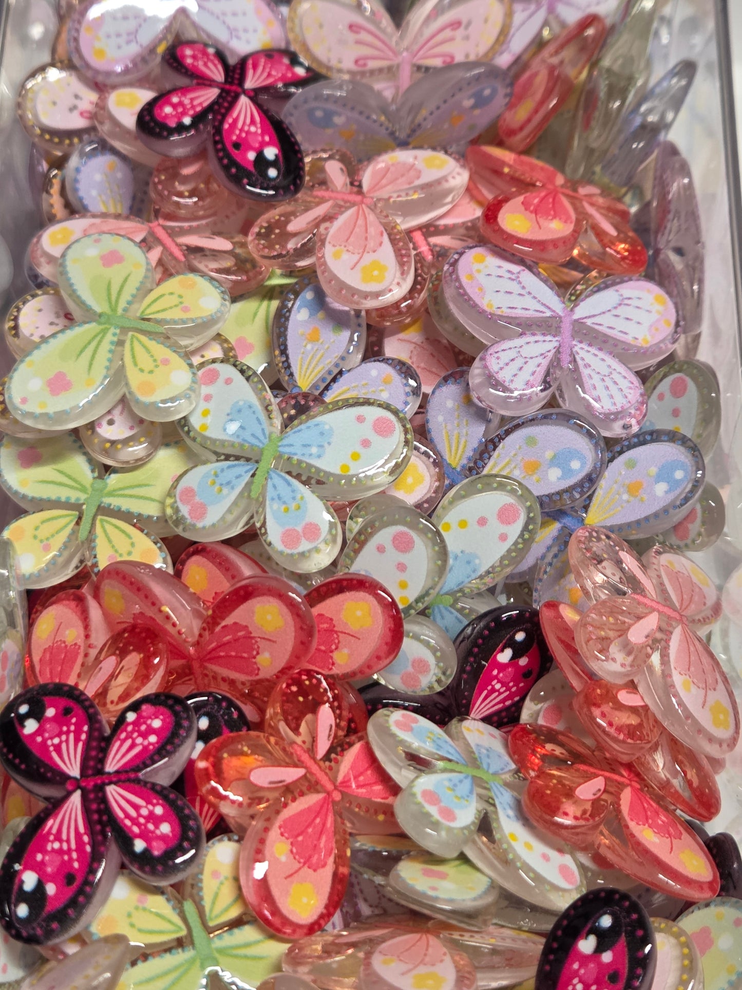 Colorful Butterfly Beads