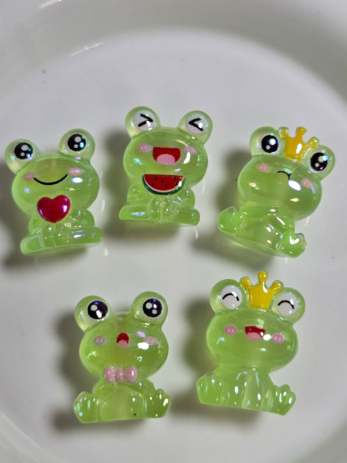 Luminous Frog Beads