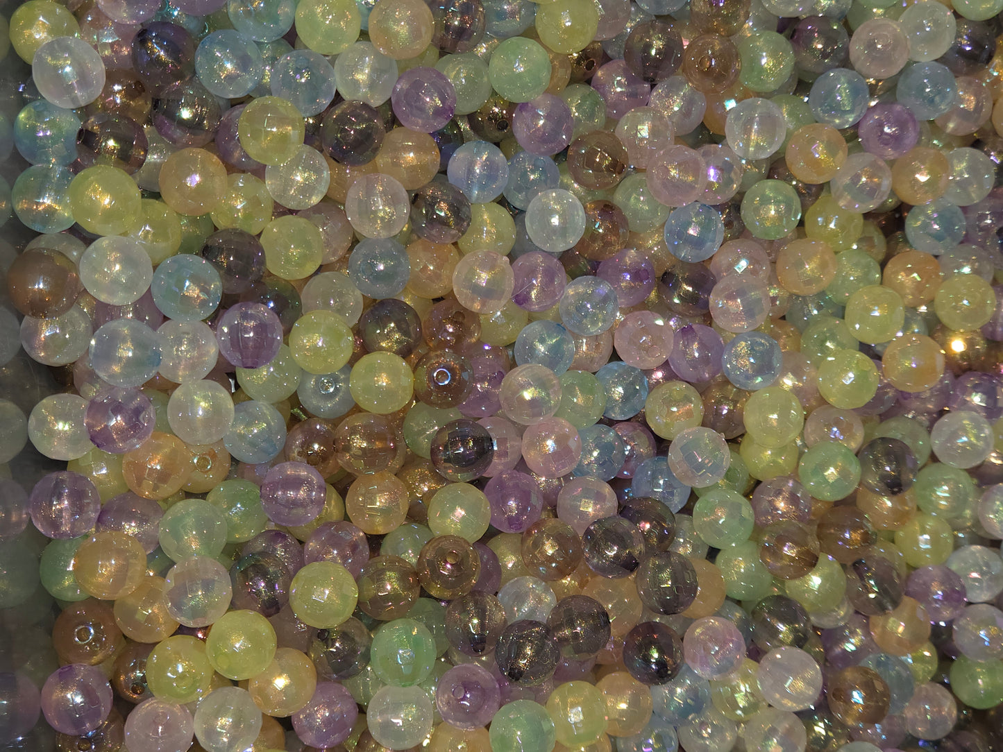 Glow in the Dark Disco Beads