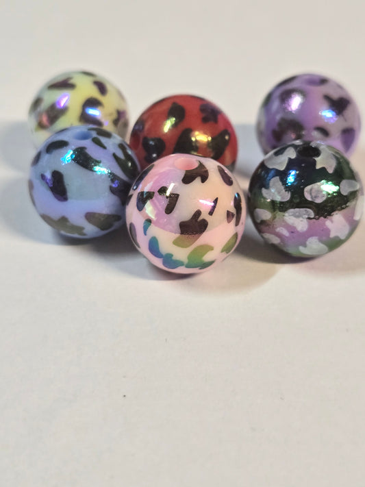 Animal Print Beads