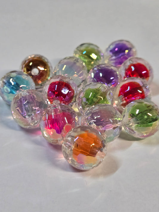 Double Layered Disco Beads