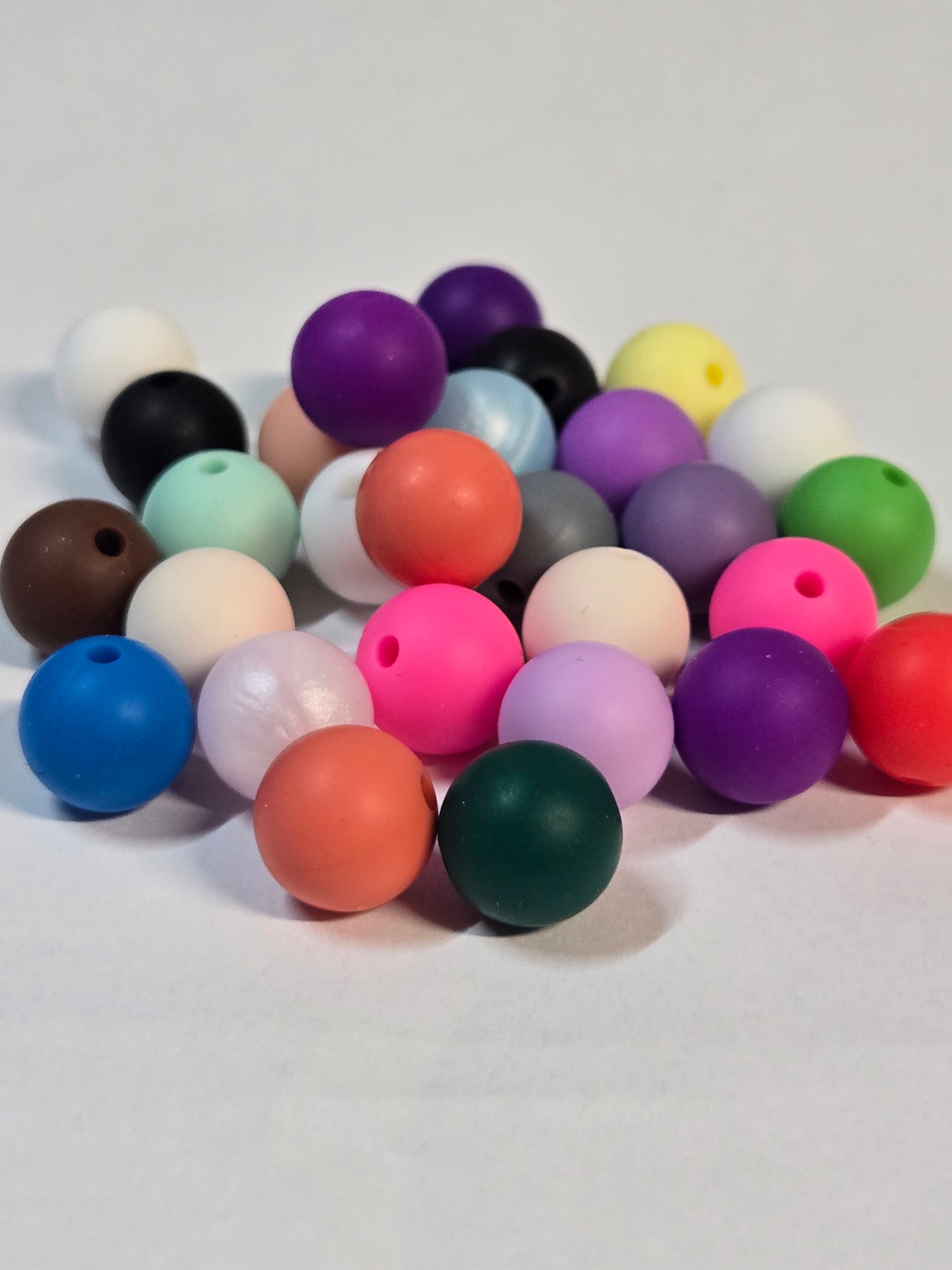 11mm Silicone Beads