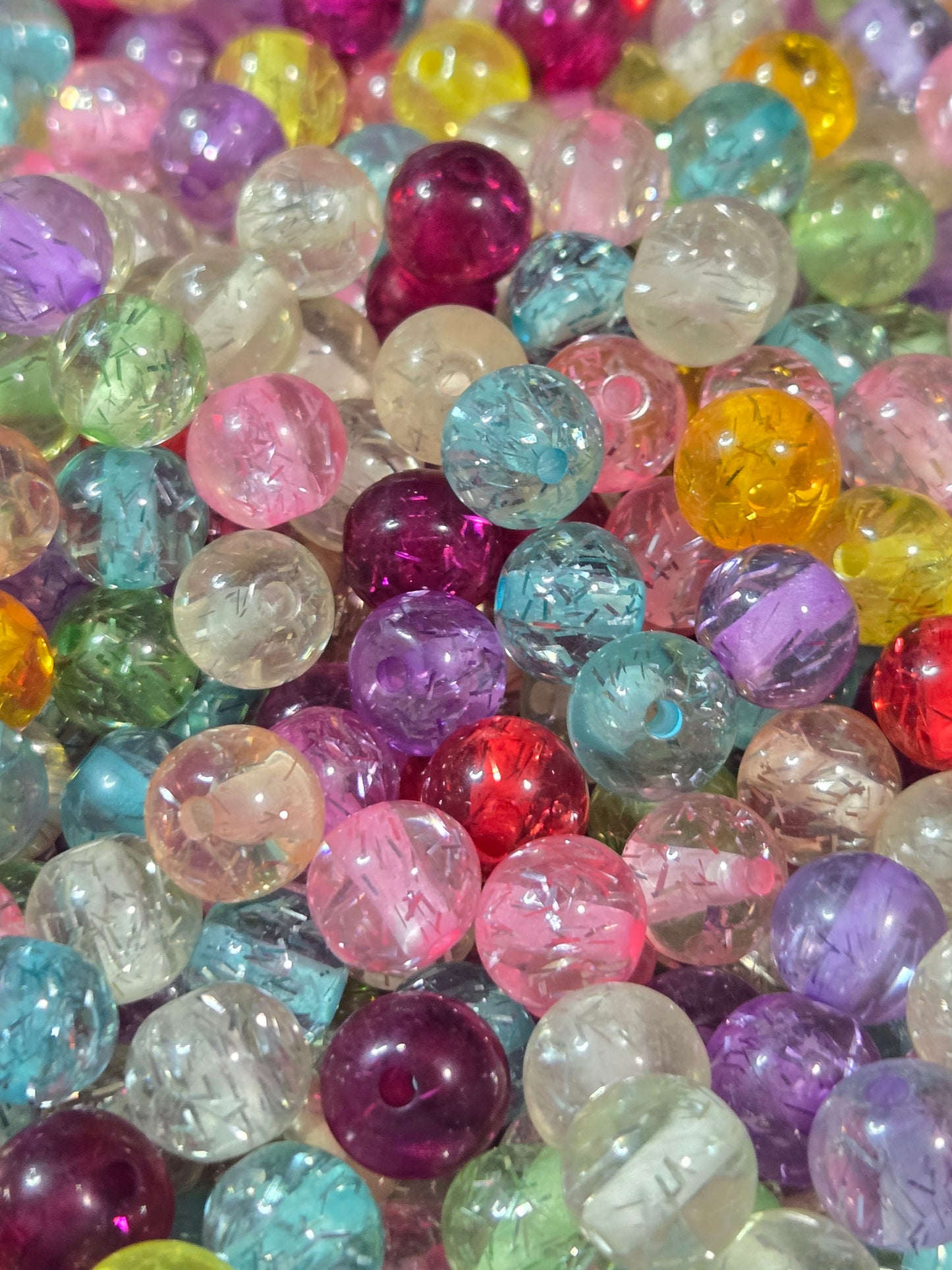12mm Confetti Beads