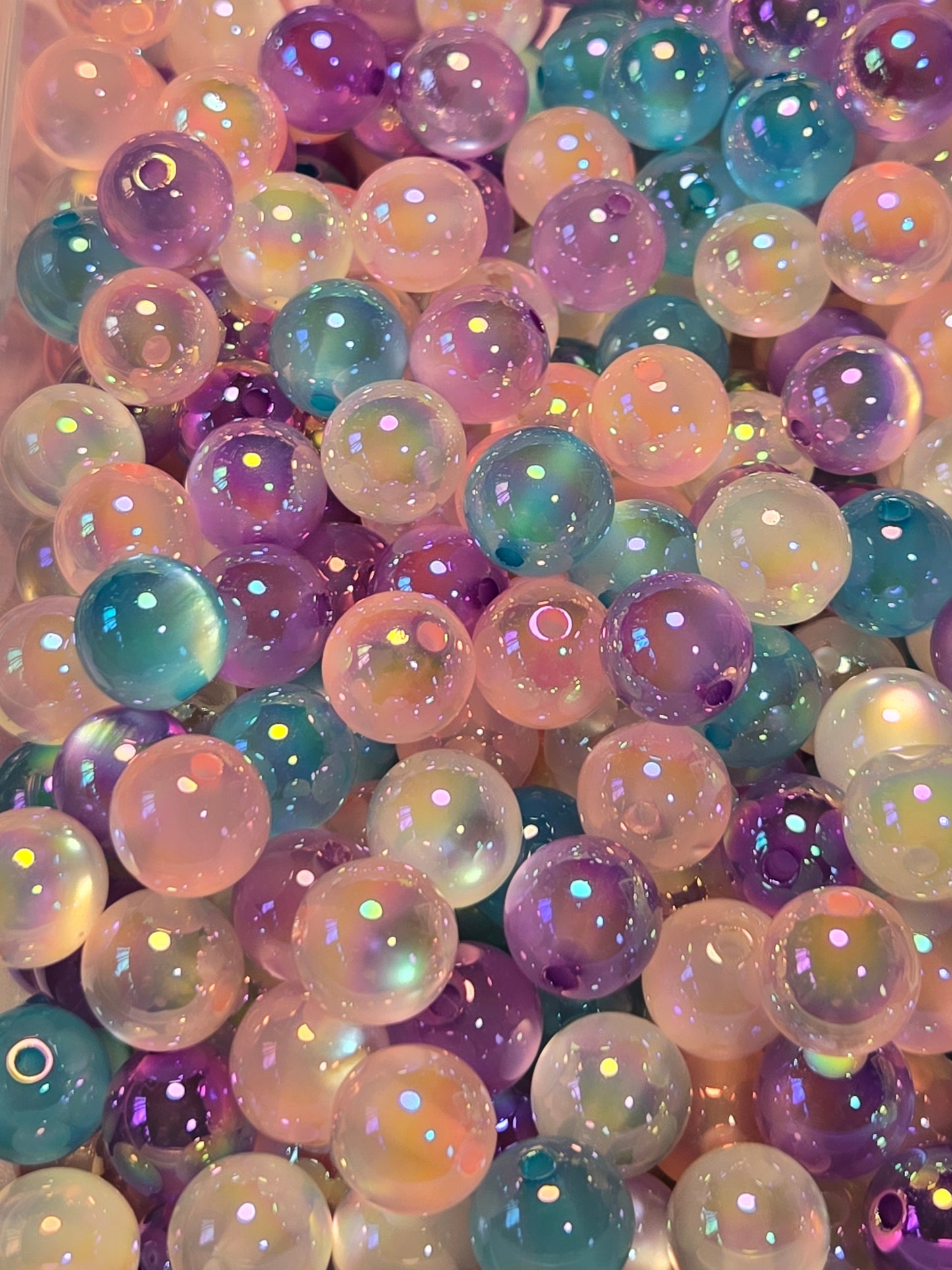 Glossy Cat Eye Beads (14mm)
