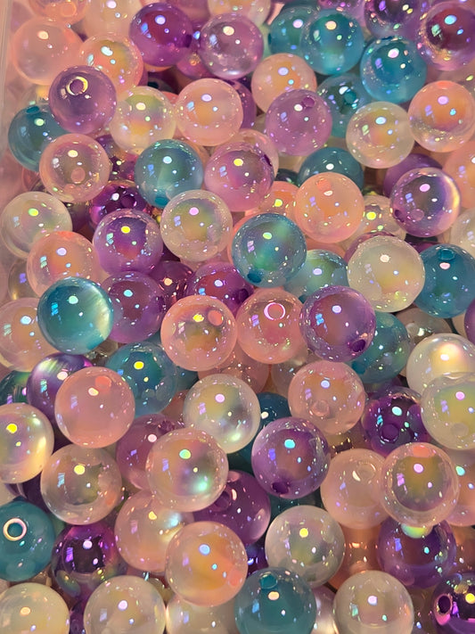 Glossy Cat Eye Beads (14mm)