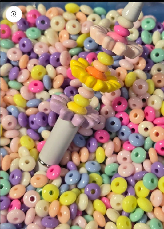 8mm Acrylic Lentil Spacers
