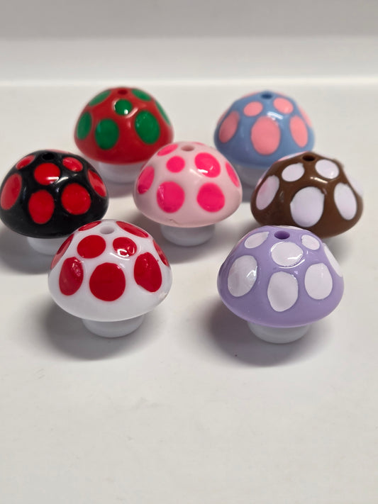 Mushroom Cap Beads