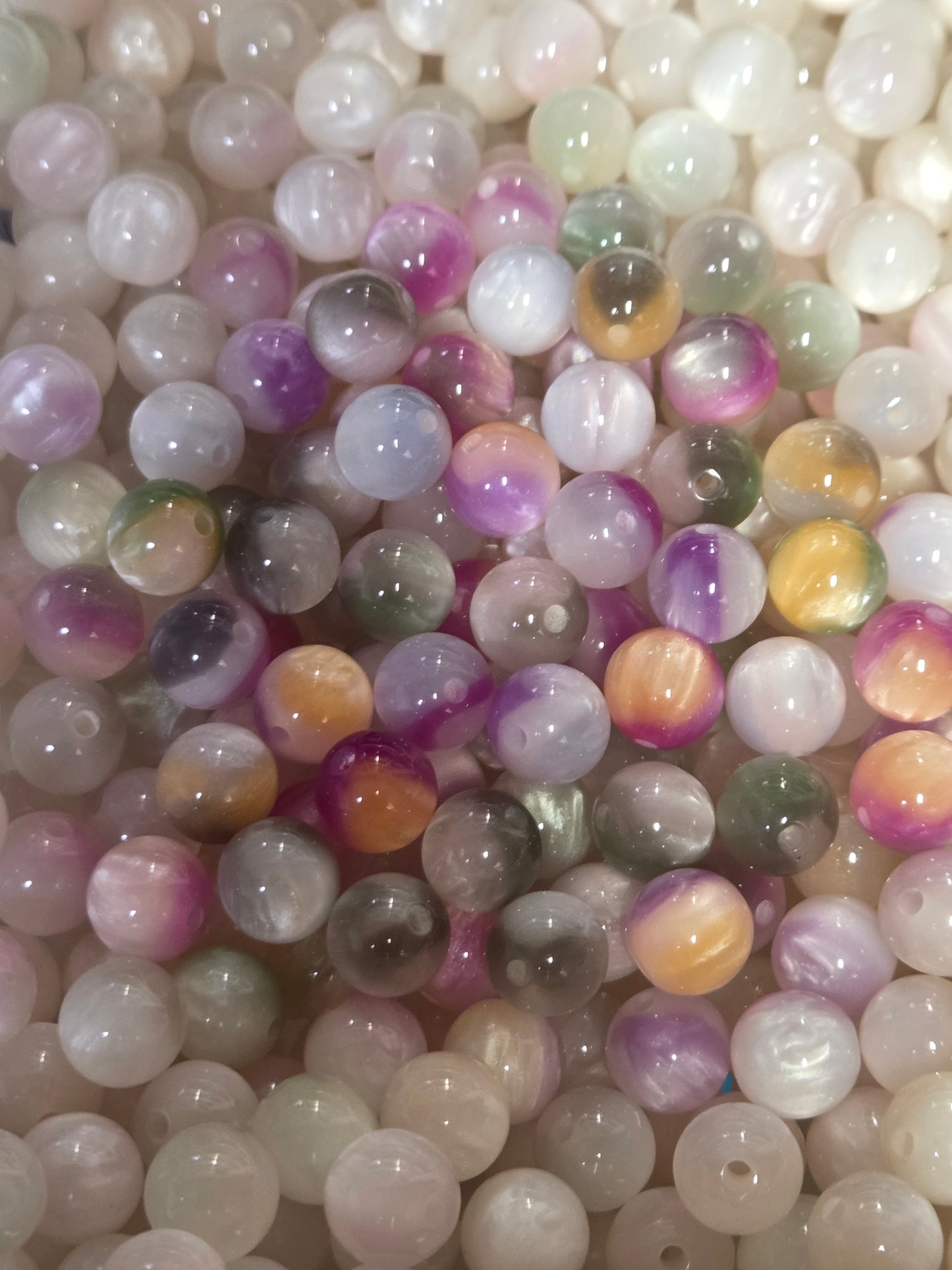 10mm Cat Eye Color Changing Beads (Not for Pens)