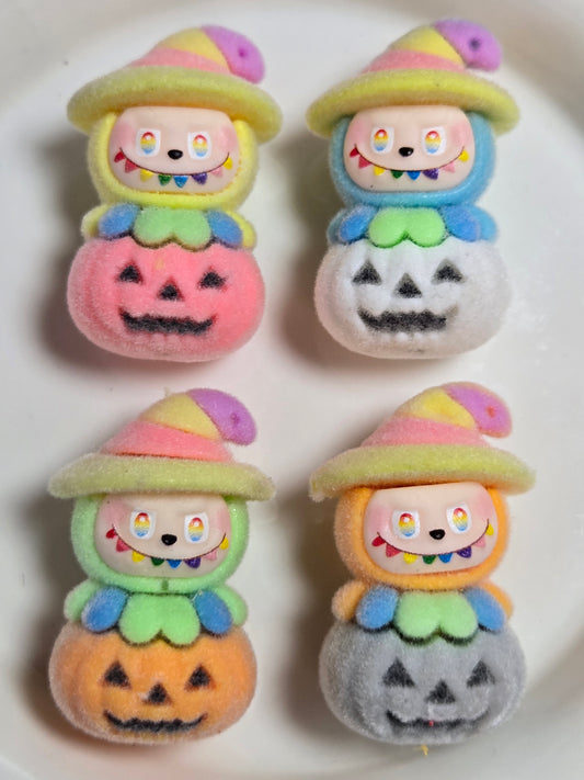 Flocked Pumpkin Bubu