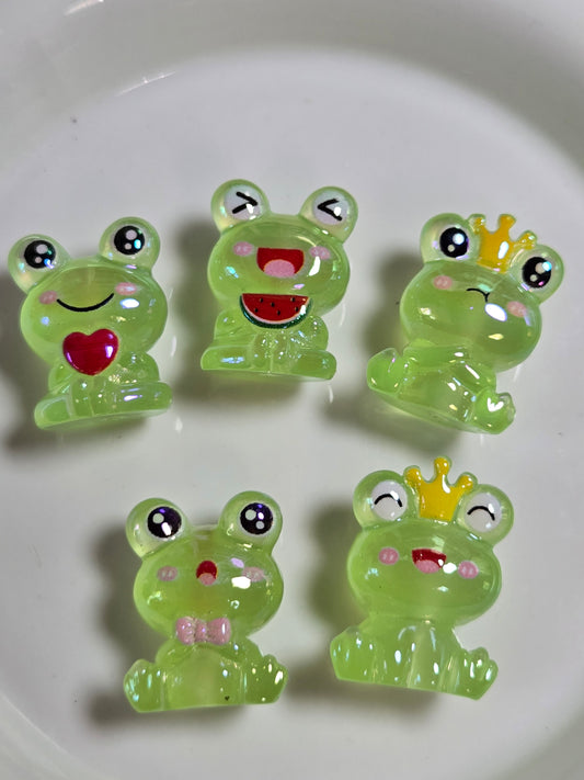 Luminous Frog Beads