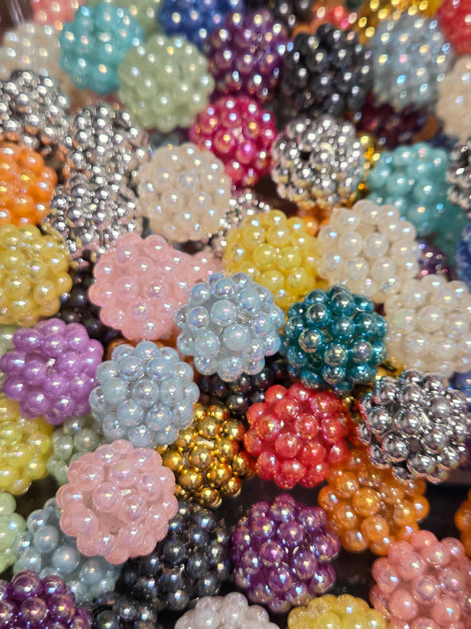 20mm Half Pearl Beads