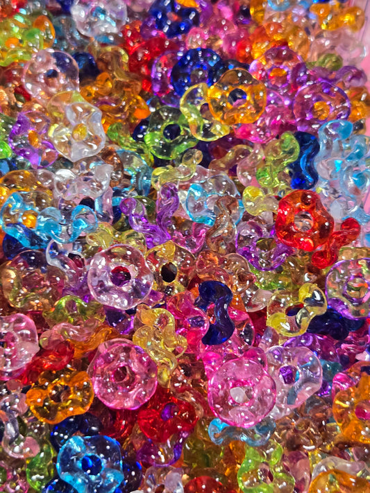Clear Wavy Spacers