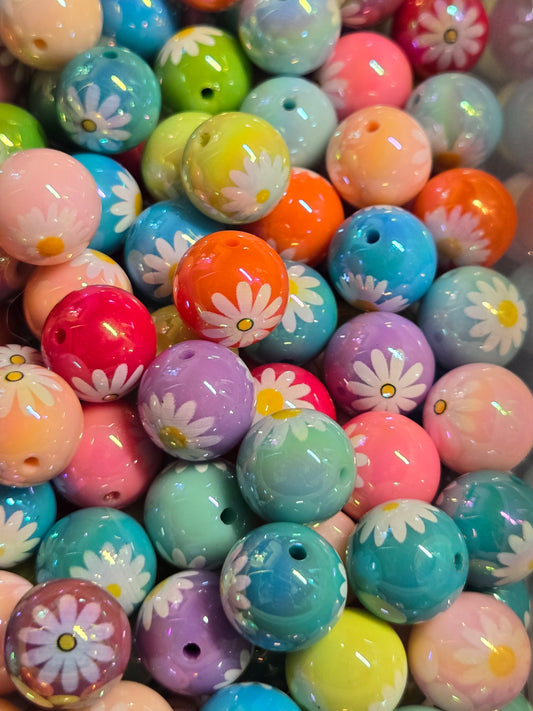 Colorful Daisy Beads
