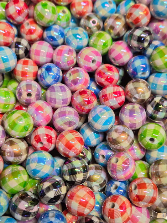 Plaid Beads
