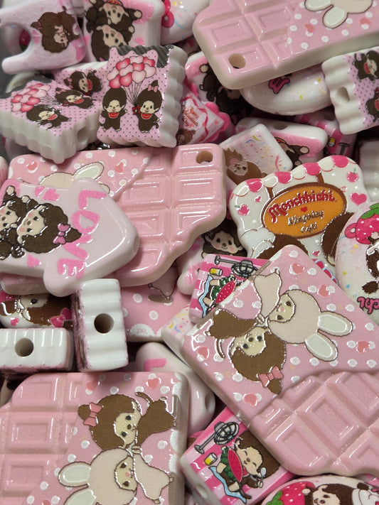 Monchichi Bead&Charm Mix
