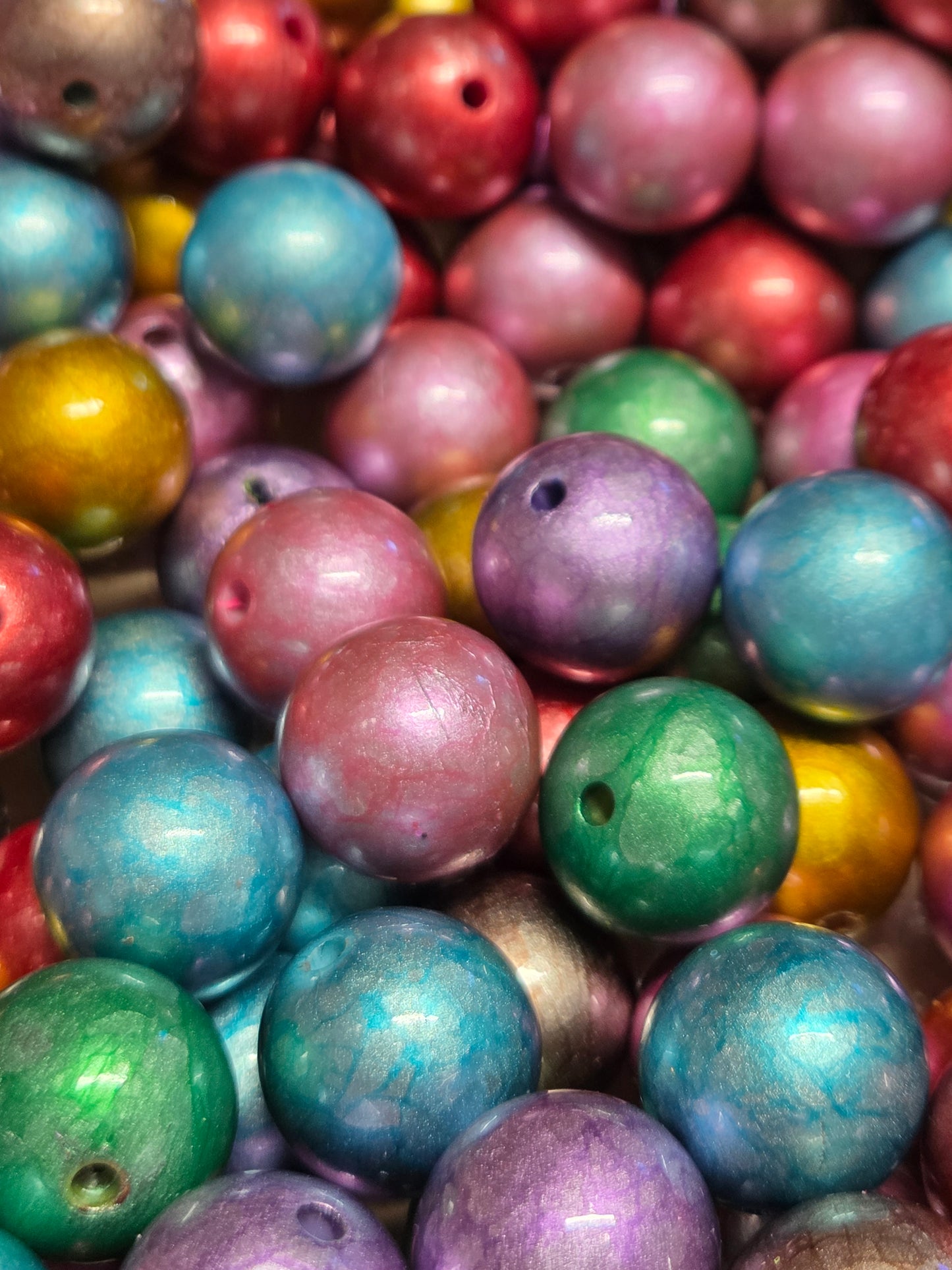 Oil Slick Beads