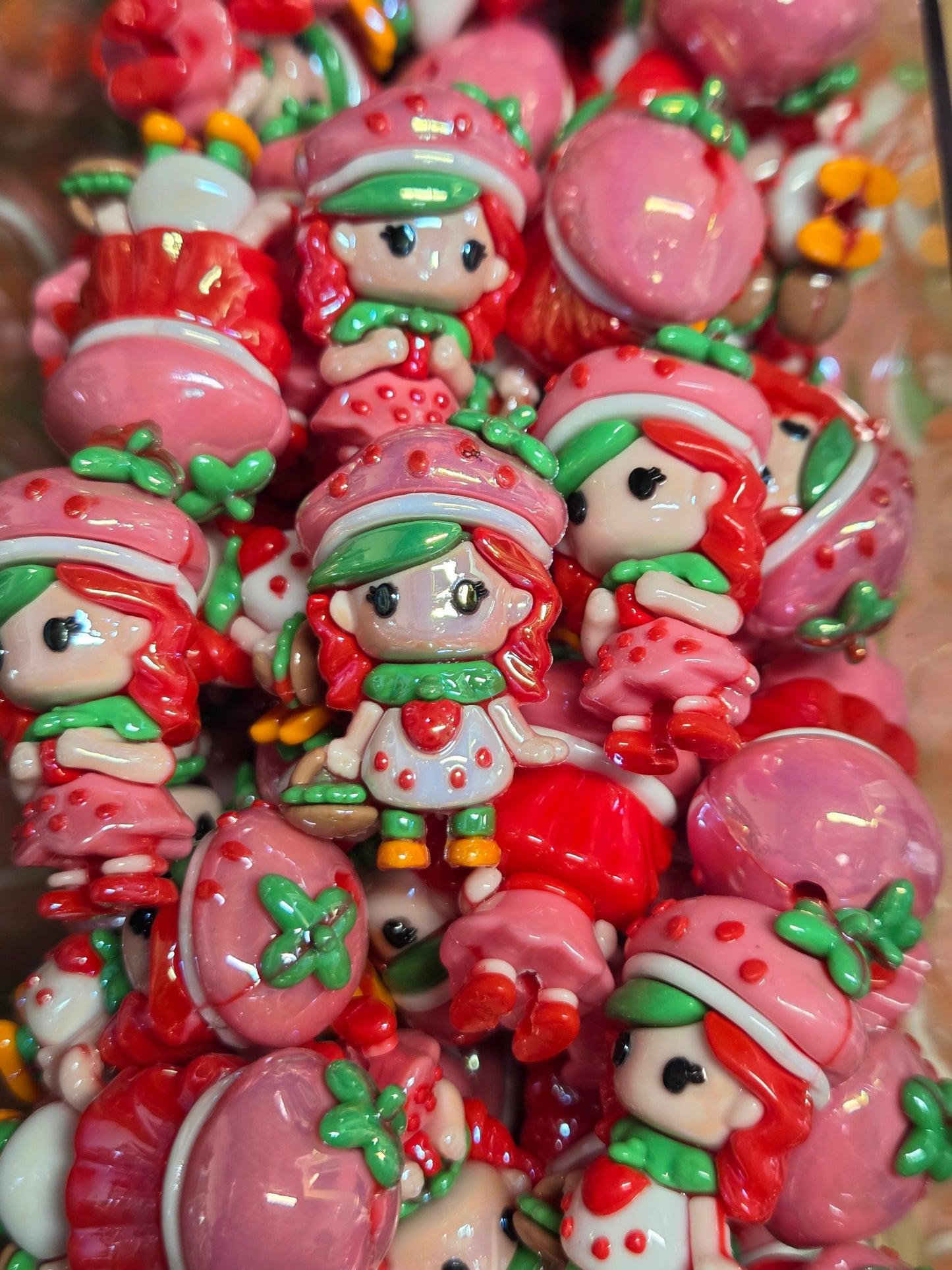 Strawberry Girl Bead