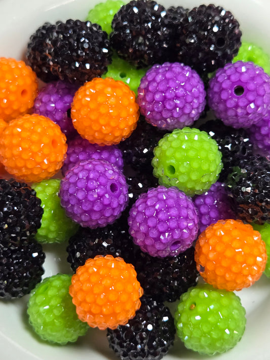 20mm Jelly Halloween Beads