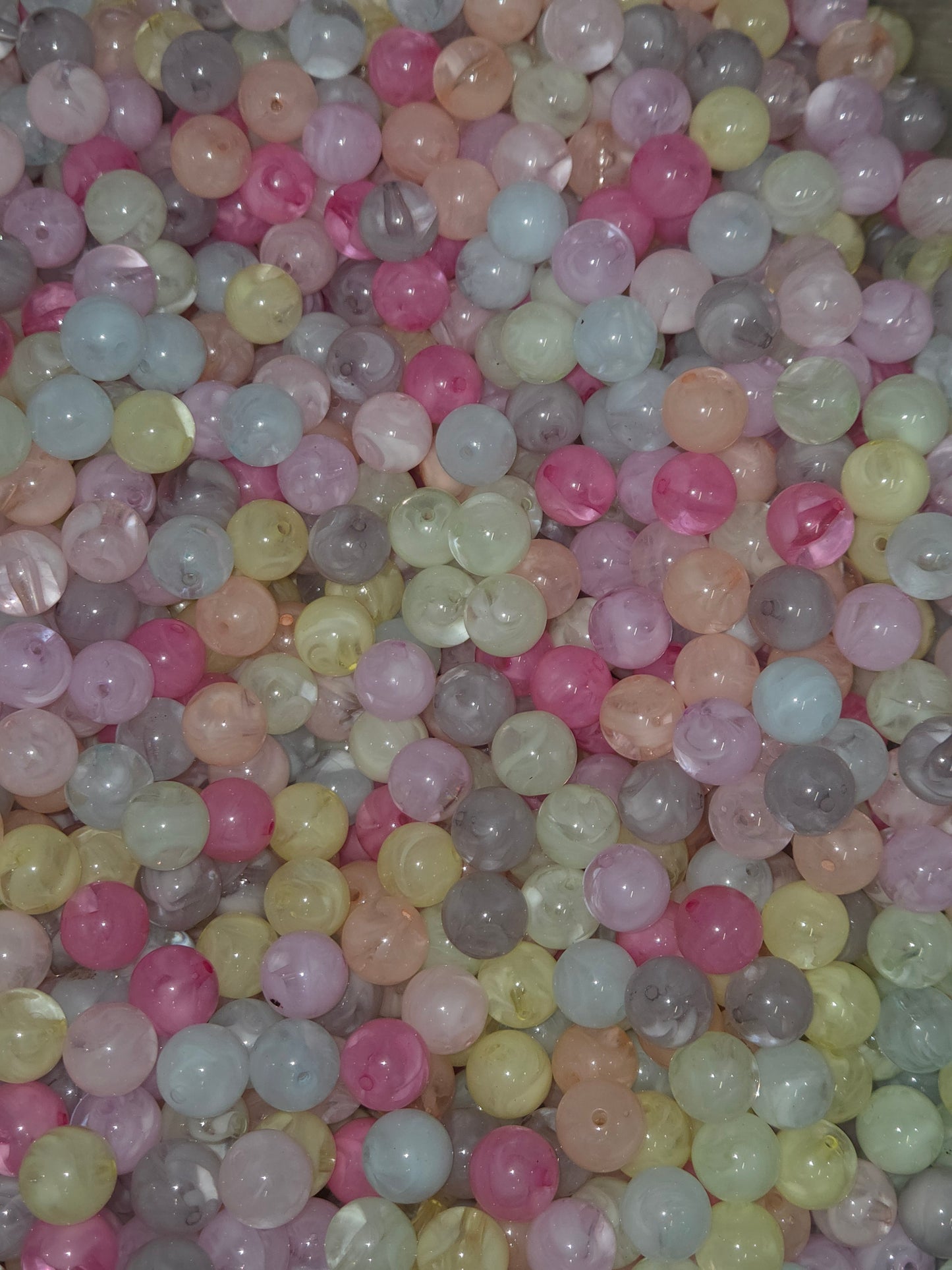 Smoky Cloud Beads