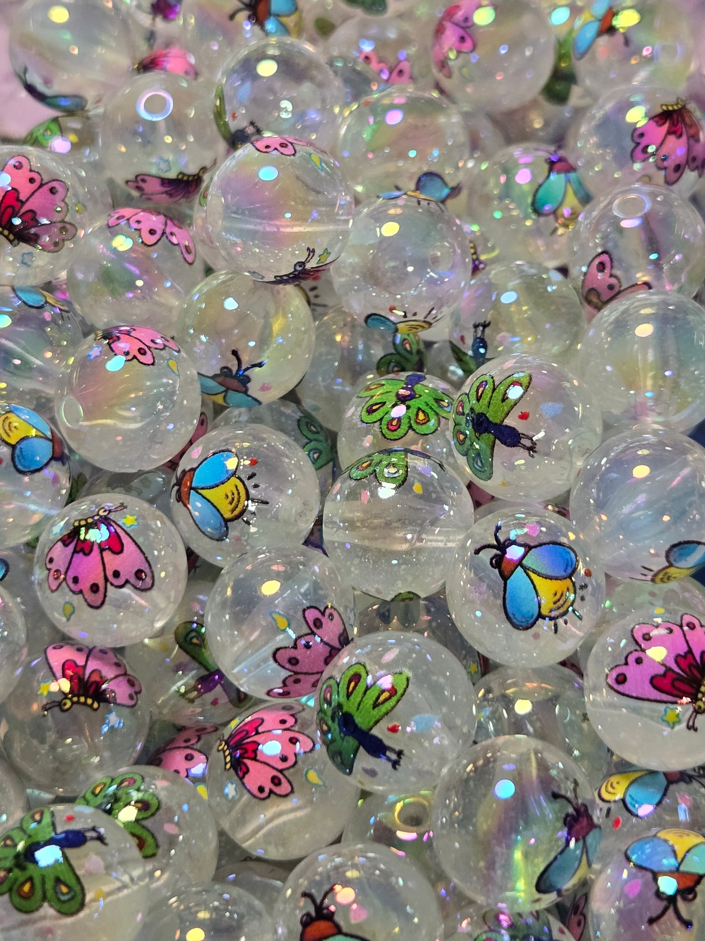 Glowing Butterfly and Friends