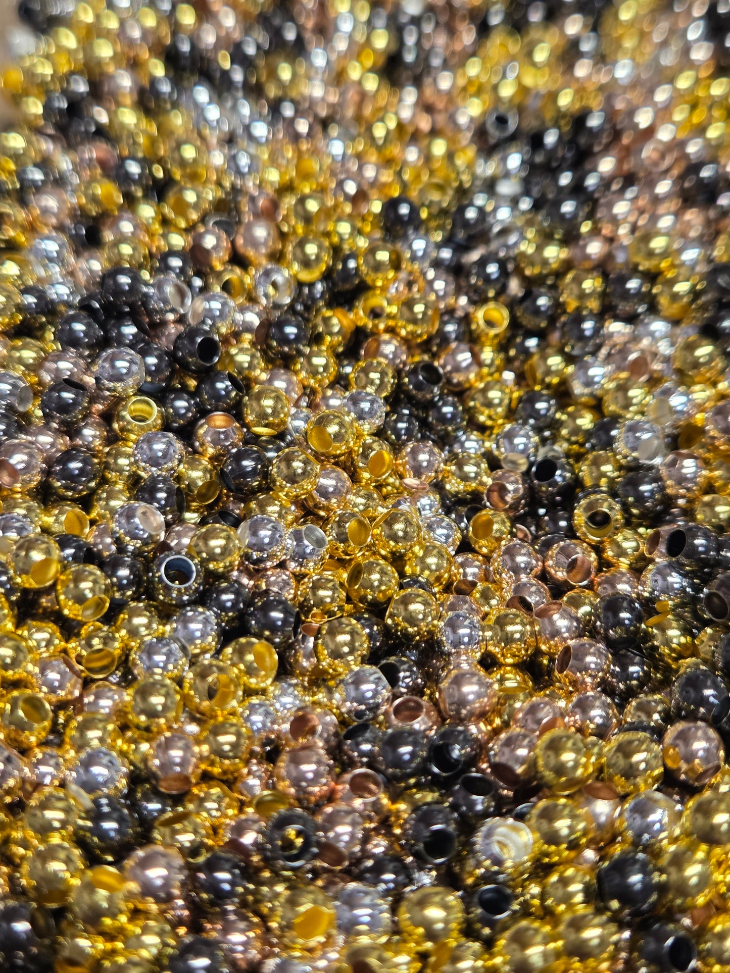 4mm Mixed Spacer Beads