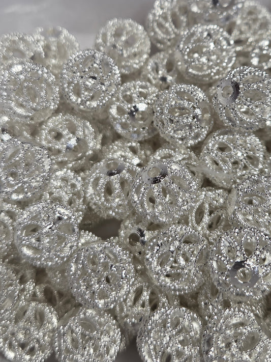 10mm Silver Bead