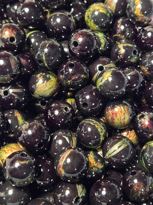 Black/Gold Bead
