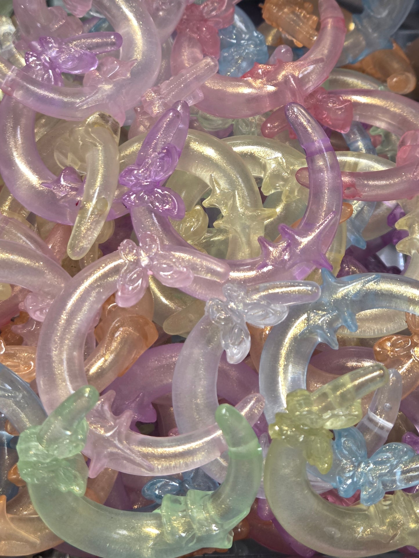 Luminous Moon&Butterfly Bead