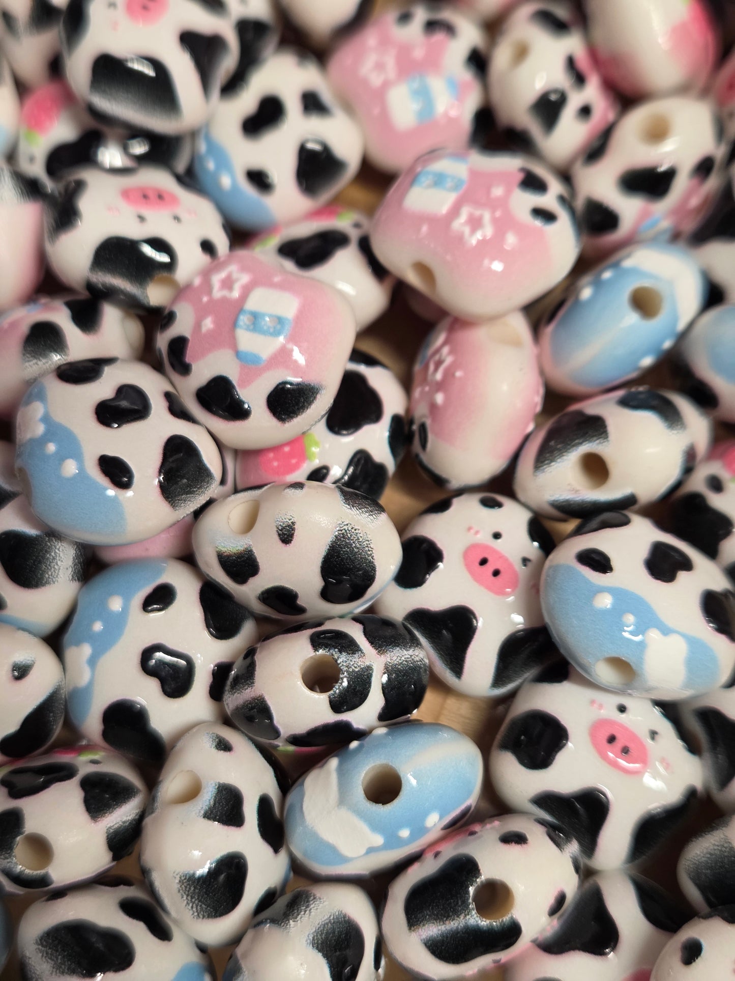 Milky Cow Beads