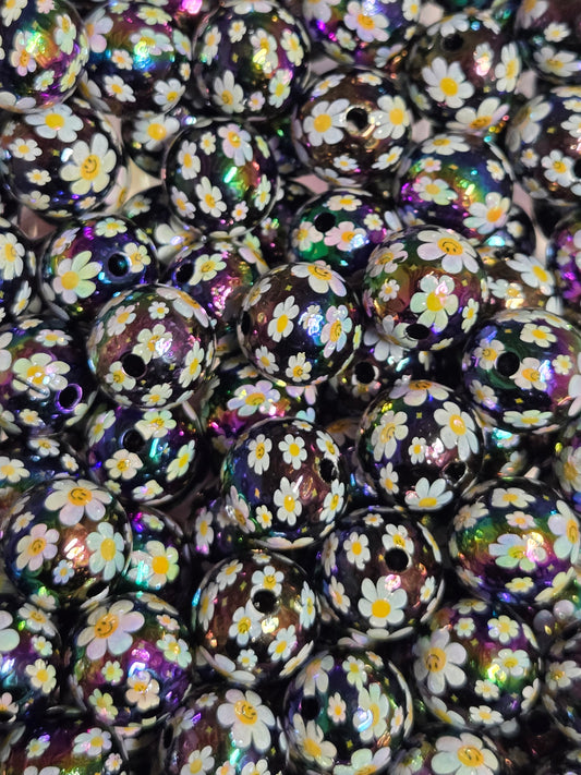 Smiling Daisy Bead